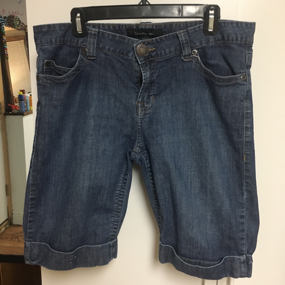 Calvin Klein Jean Shorts size 14